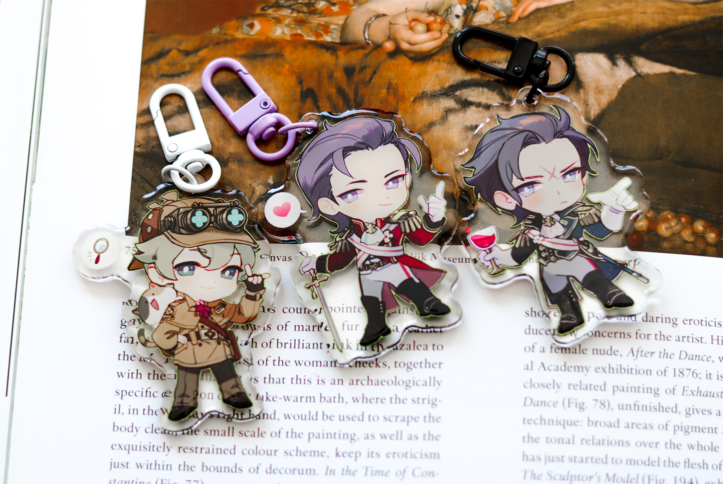 TGAA/DGS acrylic charms