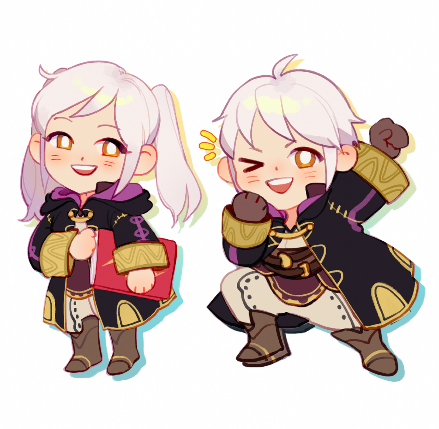 Fire Emblem simple acrylic charms