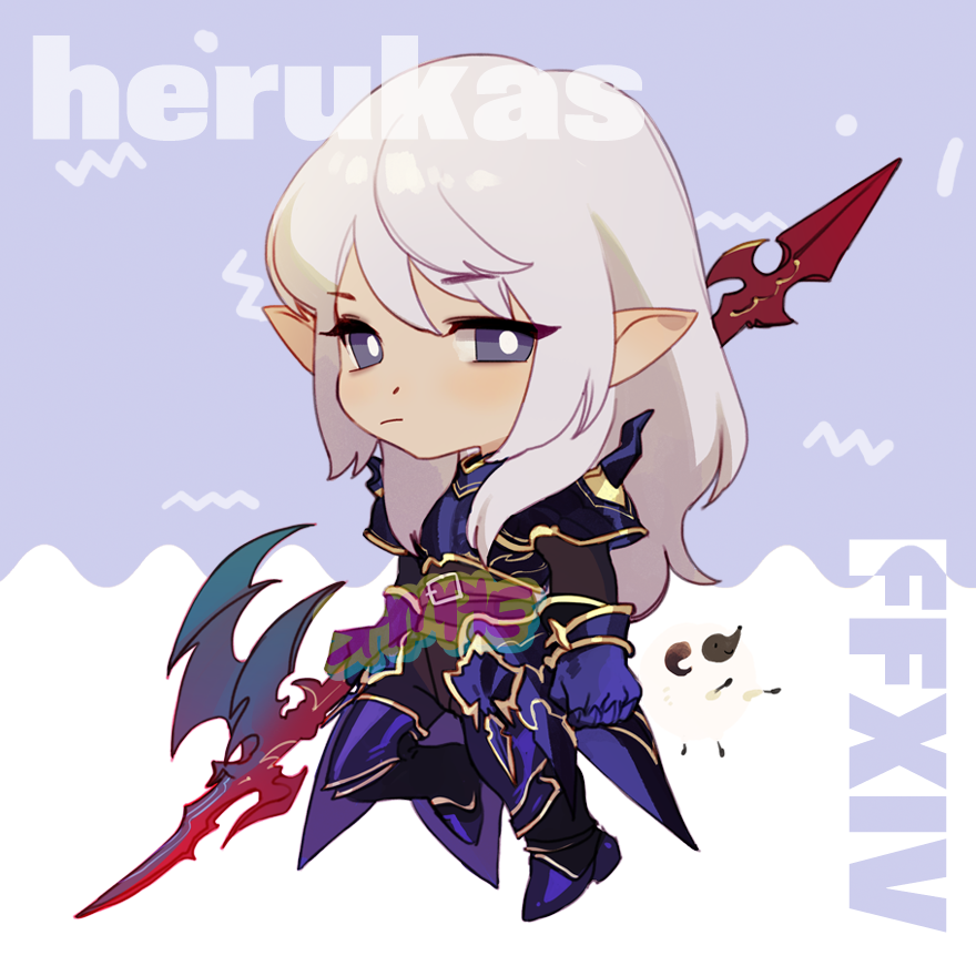 FFXIV acrylic charms