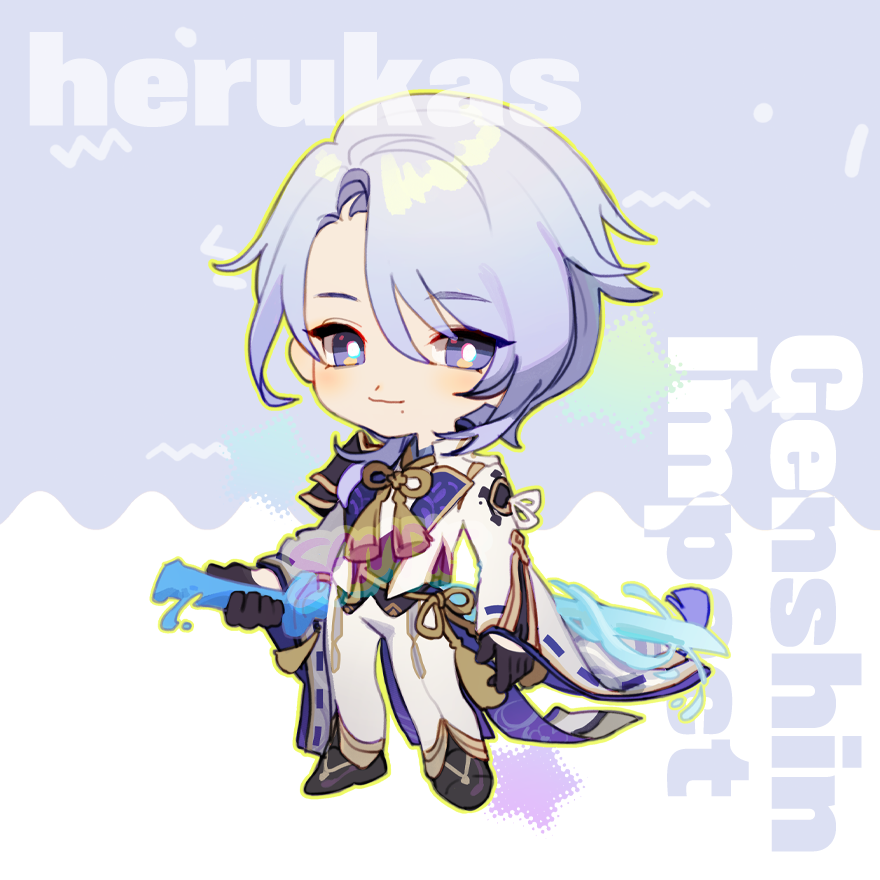 Genshin Impact Set 2 acrylic charms