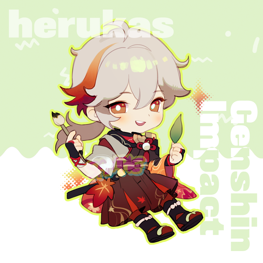 Genshin Impact Set 2 acrylic charms