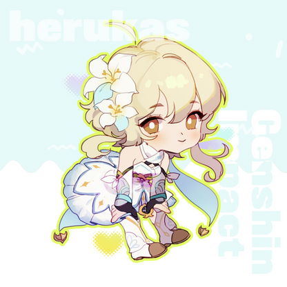 Genshin Impact Set 1 acrylic charms