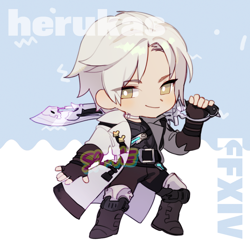 FFXIV acrylic charms