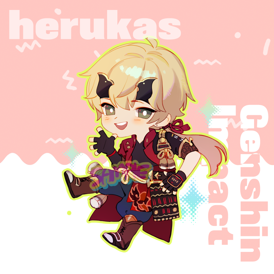 Genshin Impact Set 2 acrylic charms