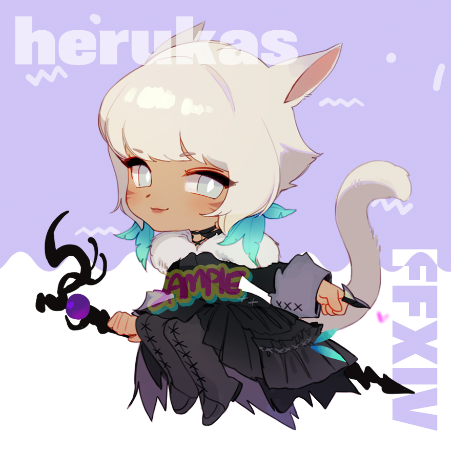 FFXIV acrylic charms